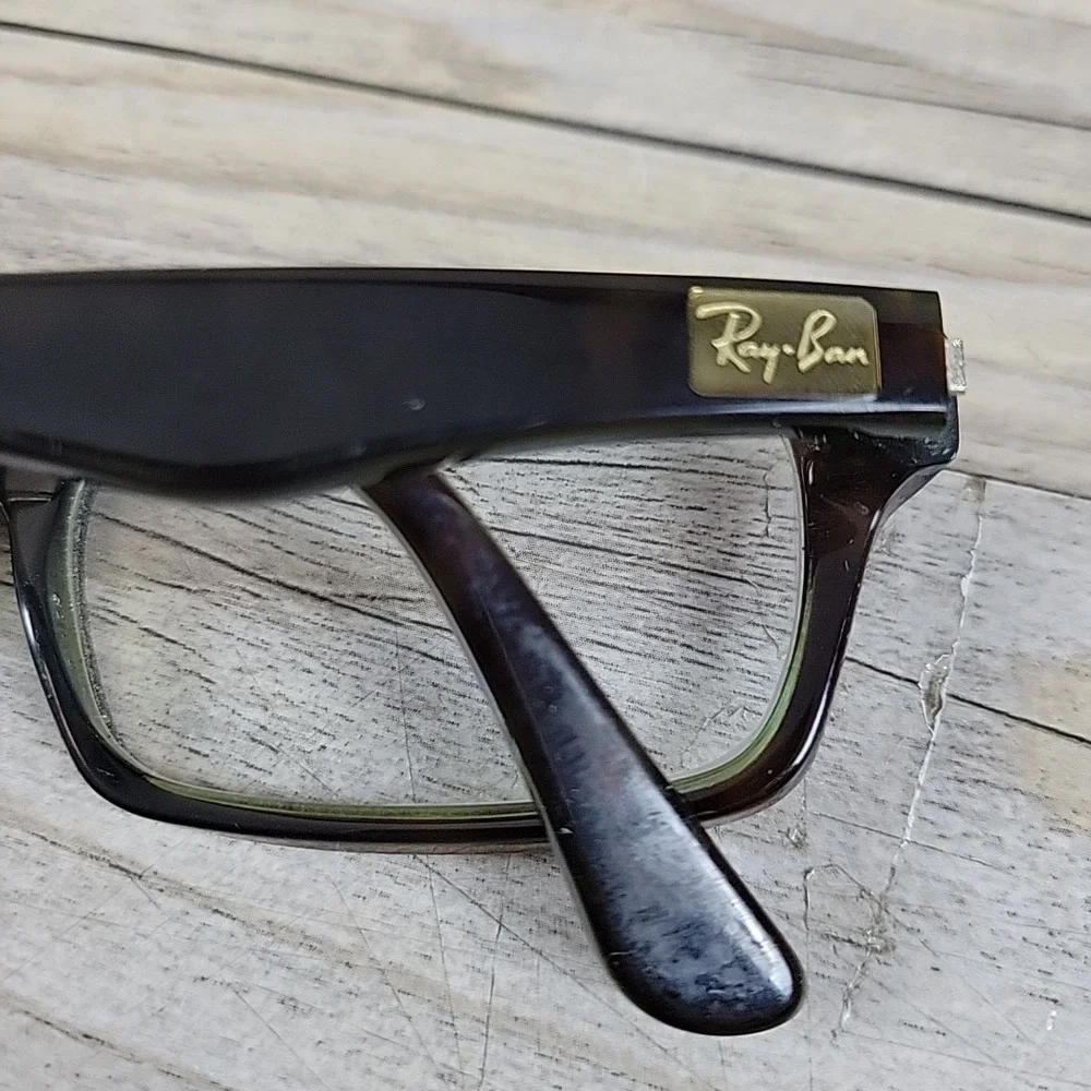Ray-Ban RB5206 2445 Eyeglasses  Green Brown Tortoise 52-18-140 Frames‎ Only